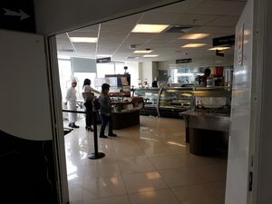 buffet  at Comedor de la Clinica Good Hope in Lima