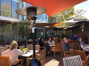 Outdoor seating  at The Herb Box - Old Town in Scottsdale