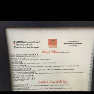 menu  at PHX - La Grande Orange - T4 in Phoenix