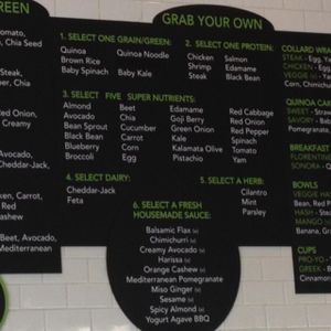 menu 2 at grabbagreen - North in Scottsdale