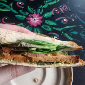 Hail seitan! at Blue Apples in Halifax