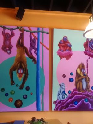 Art at Blue Apples in Halifax