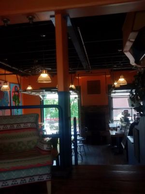 Inside at Blue Apples in Halifax