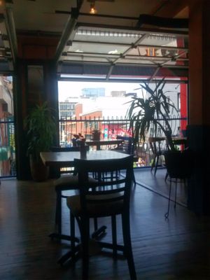 Tables at Blue Apples in Halifax