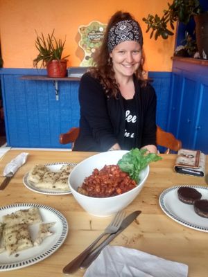 Meal at Blue Apples in Halifax