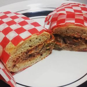 Meatball sub at Blue Apples in Halifax