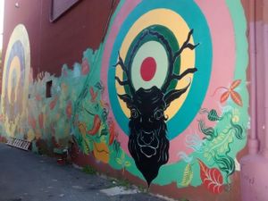 Mural at Blue Apples in Halifax