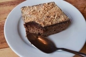 the best brownie :) gf and refined sugar free at Blue Apples in Halifax