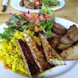 Classic breakfast at Blue Apples in Halifax