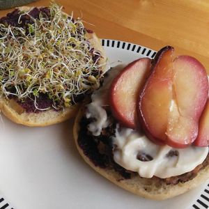 Blue Apples burger at Blue Apples in Halifax