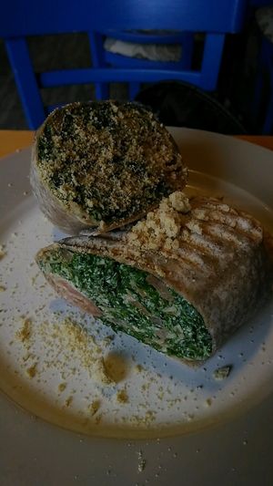 ceasar wrap  at Blue Apples in Halifax