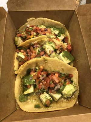 Tofu tacos at Barrio Star in San Diego