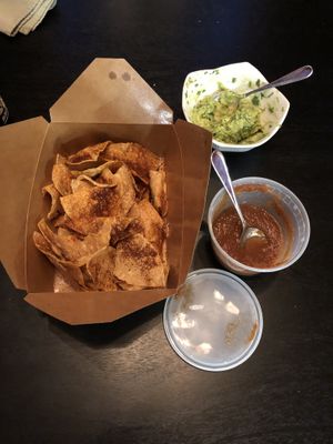 Chips & salsa  at Barrio Star in San Diego