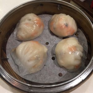 Steamed Vegetarian shrimp dumplings   at Destine Vegetarian - Tuen Mun in New Territories