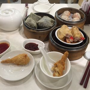 Dim sum at Destine Vegetarian - Tuen Mun in New Territories