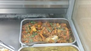 mixed veg curry at Pooja Sweets and Savories in Cardiff