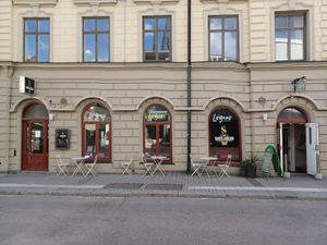 Exterior at Legume in Uppsala
