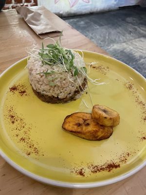 Arroz tapado  at El Jardín de Jazmín in Lima