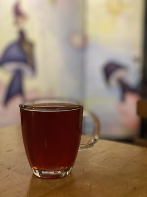 Fruit tea. 👌🏻  at El Jardín de Jazmín in Lima