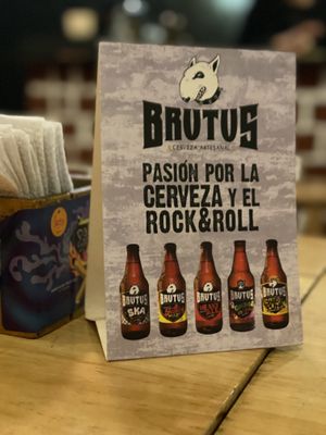 All kinds of beer’s   at El Jardín de Jazmín in Lima