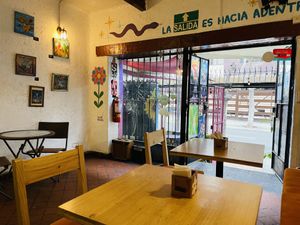 Inside the restaurant   at El Jardín de Jazmín in Lima