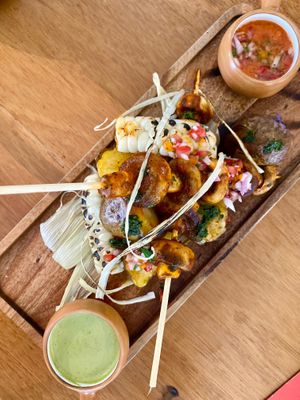 Champicuchos at El Jardín de Jazmín in Lima