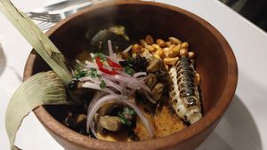 Ceviche at El Jardín de Jazmín in Lima