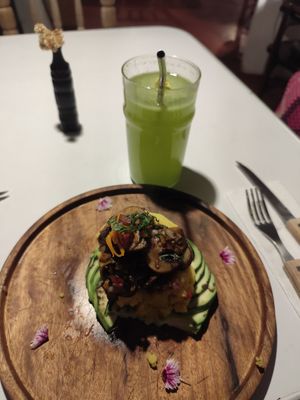 Causa al wok! Deliciosa 😃 at El Jardín de Jazmín in Lima