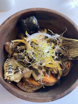 Smoked ceviche  at El Jardín de Jazmín in Lima