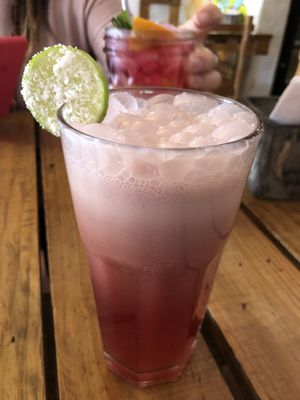 Rosa coco at El Jardín de Jazmín in Lima