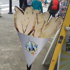 Sign at 3 Potato 4 in Pleasanton