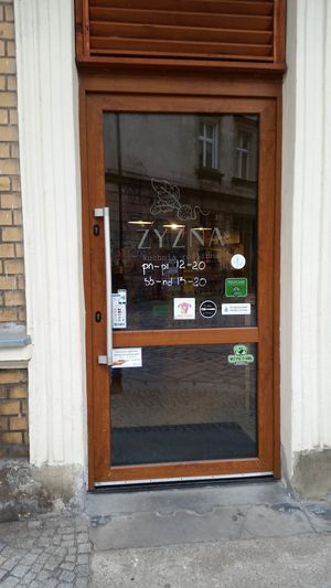 entrance at Zyzna in Wroclaw