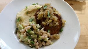 celery steak at Zyzna in Wroclaw