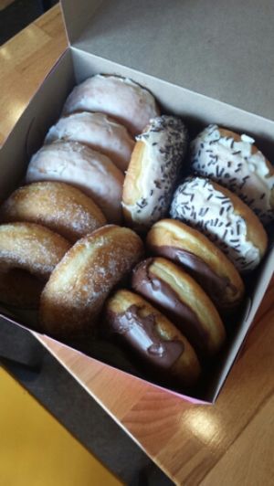 Donuts!! at One Veg World in Pasadena