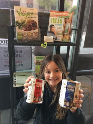 They sell vegan pet food!! at One Veg World in Pasadena