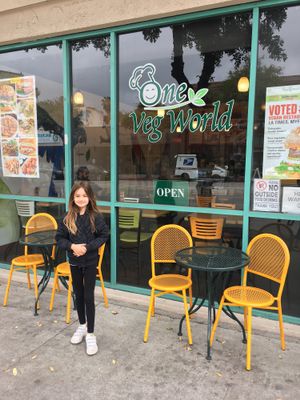 Vegan  at One Veg World in Pasadena
