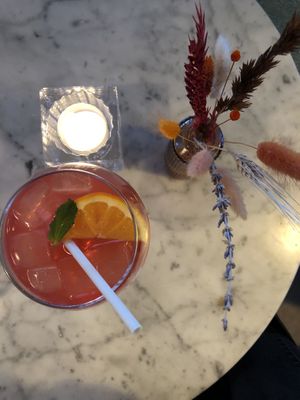 Mocktail #Veganuary at Moio Beach in Oostburg