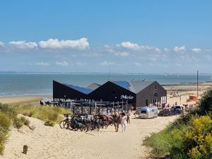 Entrance at Moio Beach in Oostburg