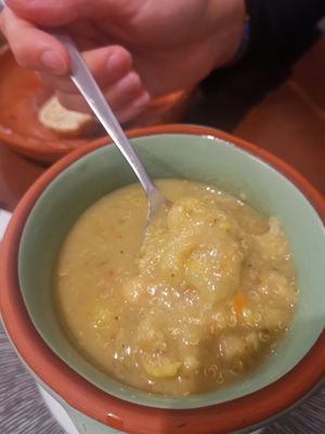 Soupe de quinoa at Mishqui Quinde Sweet Hummingbird in Mindo