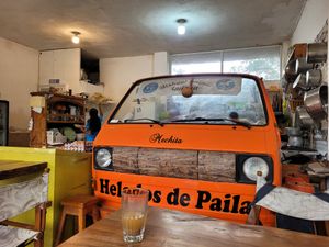 Interior at Mishqui Quinde Sweet Hummingbird in Mindo