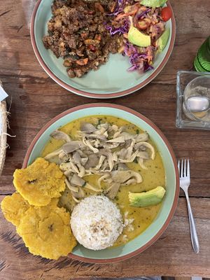 Some of the best plantains I’ve had in South America   at Mishqui Quinde Sweet Hummingbird in Mindo