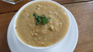 Soup at Mishqui Quinde Sweet Hummingbird in Mindo