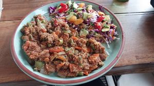 Andian vegetables at Mishqui Quinde Sweet Hummingbird in Mindo