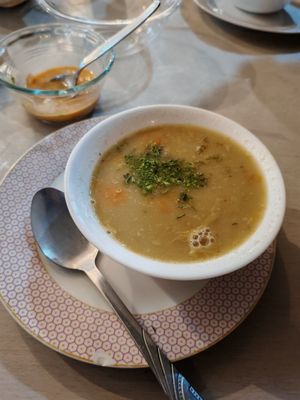 Soup at Mishqui Quinde Sweet Hummingbird in Mindo