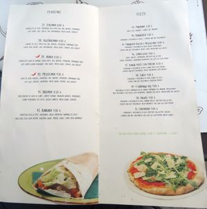 Menu 3 at Universo Vegano in Florence