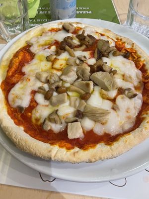 Pizza  at Universo Vegano in Florence