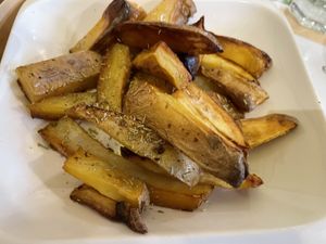 Potatoes  at Universo Vegano in Florence