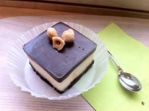 Vegan Chocolate Cheesecake at Universo Vegano in Florence