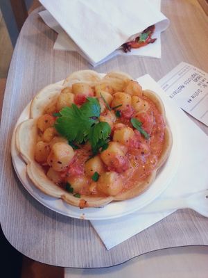 Tart at Universo Vegano in Florence