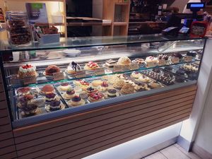 Cakes at Universo Vegano in Florence